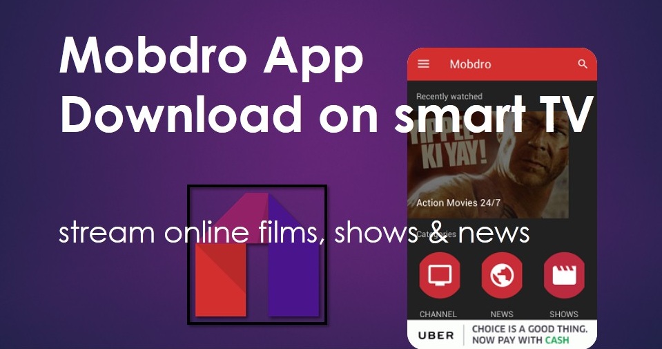 Mobdro Online TV download for smart tv