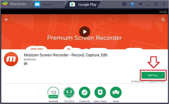 mobizen screen records for mac
