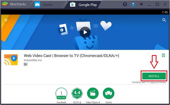 download web video caster for pc windows mac browser to TV